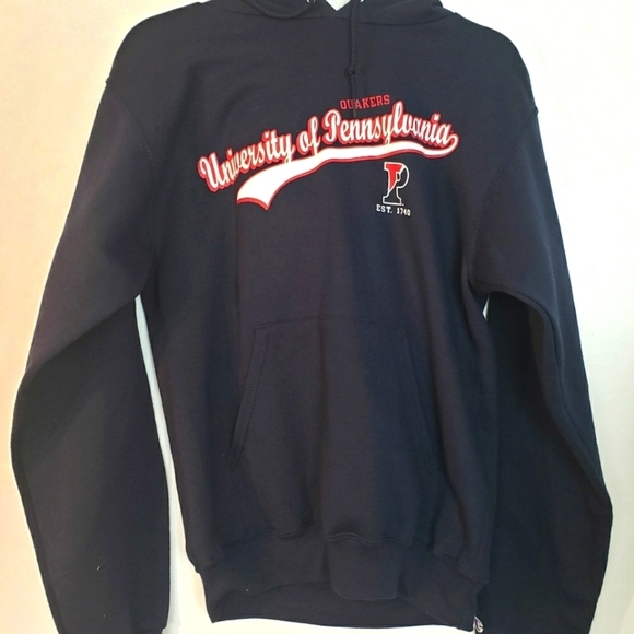 Champion Tops - University of Pennsylvania Penn Champion Pullover Hoodie